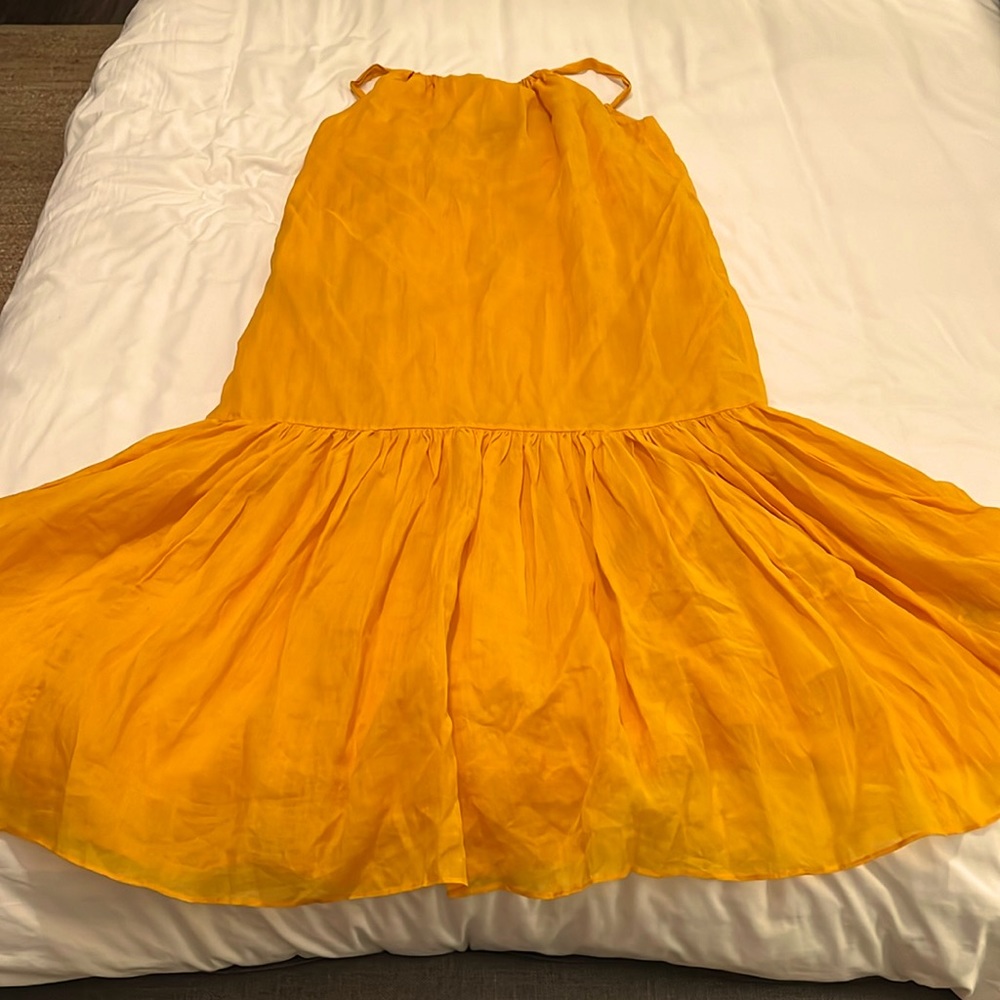 Banana Republic Marigold full length summer dress.
